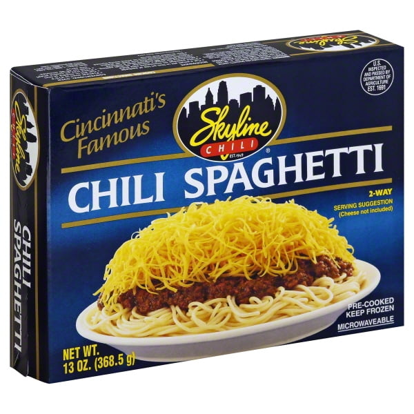 Skyline Chili 2 Way Chili Spaghetti 13 Oz Box Walmart Com Walmart Com
