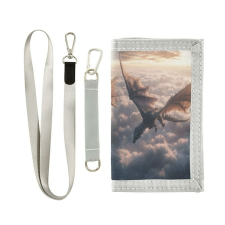 Cloth Purse Boys Novelty Wallets Girls Novelty Wallets Men s Wallets Women s Wallets Card Wallet Cash Wallet Student ID Bag Coin Wallet Sky Dragon