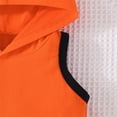 thumbnail image 6 of EnJoCho 7t Boys Clothes Boys Suit Summer Sleeveless Hooded Top Solid Color Shorts Two Piece Daily Sports Wear Kids Boy School Fashion Clothing Set 9-12 Months, 6 of 9