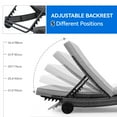 thumbnail image 3 of Dextrus Patio Chaise Lounge Chair Outdoor PE Rattan Pool Lounge Chair with Adjustable Backrest and Removable Cushion & Wheels for Poolside Deck Balcony Lawn, 3 of 5