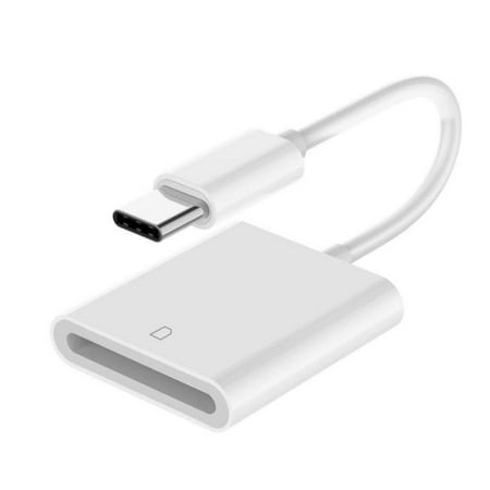 USB-C Type-C to SD Card Camera Reader Adapter For Apple Macbook Pro, Samsung Galaxy S8/S8 +/Note 8/S9/S9+/Note 9/S10, OnePlus Xiaomi Huawei LG Android Smartphone, No App