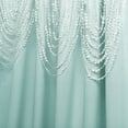 thumbnail image 2 of Exclusive Home Bliss Room Darkening Room Blackout HIdden Tab Top Curtain Panels, 54"x84", Aqua, Set of 2, 2 of 9