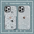 thumbnail image 5 of PINSAI Case for iPhone 13ProMax, Cute Cosmic Asteroid Moon Print Kawaii Design Girly Aesthetic Cartoon Pattern for Women Girls Teens Soft TPU Case, 5 of 7