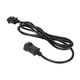 thumbnail image 3 of BRILLAR Cable de extensión de alimentación de EE. UU. con fusible y cubierta impermeable Cable de alimentación macho hembra de 2 pines CA de EE. UU. para NEMA 1‑15P a NEMA 1‑15R, 3 of 10