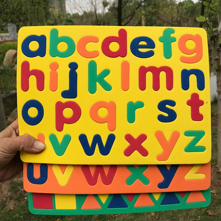 Craspire EVA Self-Adhesive Letter Foam Stickers, Alphabet Learning Edu –  CRASPIRE