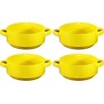 thumbnail image 3 of Bruntmor | 19Oz Ceramic Soup Bowls With Handles - Oven Safe Bowls For French, 3 of 10