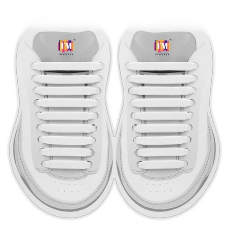 

INMAKER No Tie Shoelaces for Kids and Adults Elastic Shoelaces for Sneakers
