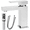 Chrome + brass + Contemporary+1, variant on LIANGKA Modern Single Hole Square Bathroom Faucet Single Handle With Pop Up Drain