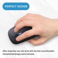 thumbnail image 3 of Mouse inalámbrico Afaartcci Bluetooth 5.2 recargable con LED, 3 of 7