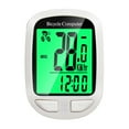 thumbnail image 1 of GLFILL Waterproof Bicycle Wireless Speedometer Bike LCD Computer Speed Odometer English White, 1 of 9