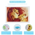 thumbnail image 3 of The Lion King Diamond Art Kits for Adults Diamond Art Gem Art Painting Full Drill Round Art Gem Painting Kit for Home Wall Decor, 3 of 6