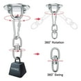 thumbnail image 2 of 2x Soporte para Silla Colgante con Gancho de tejado de hasta 500 Kg para Eslinga de Hamaca shamjiam ganchos de techo, 2 of 8