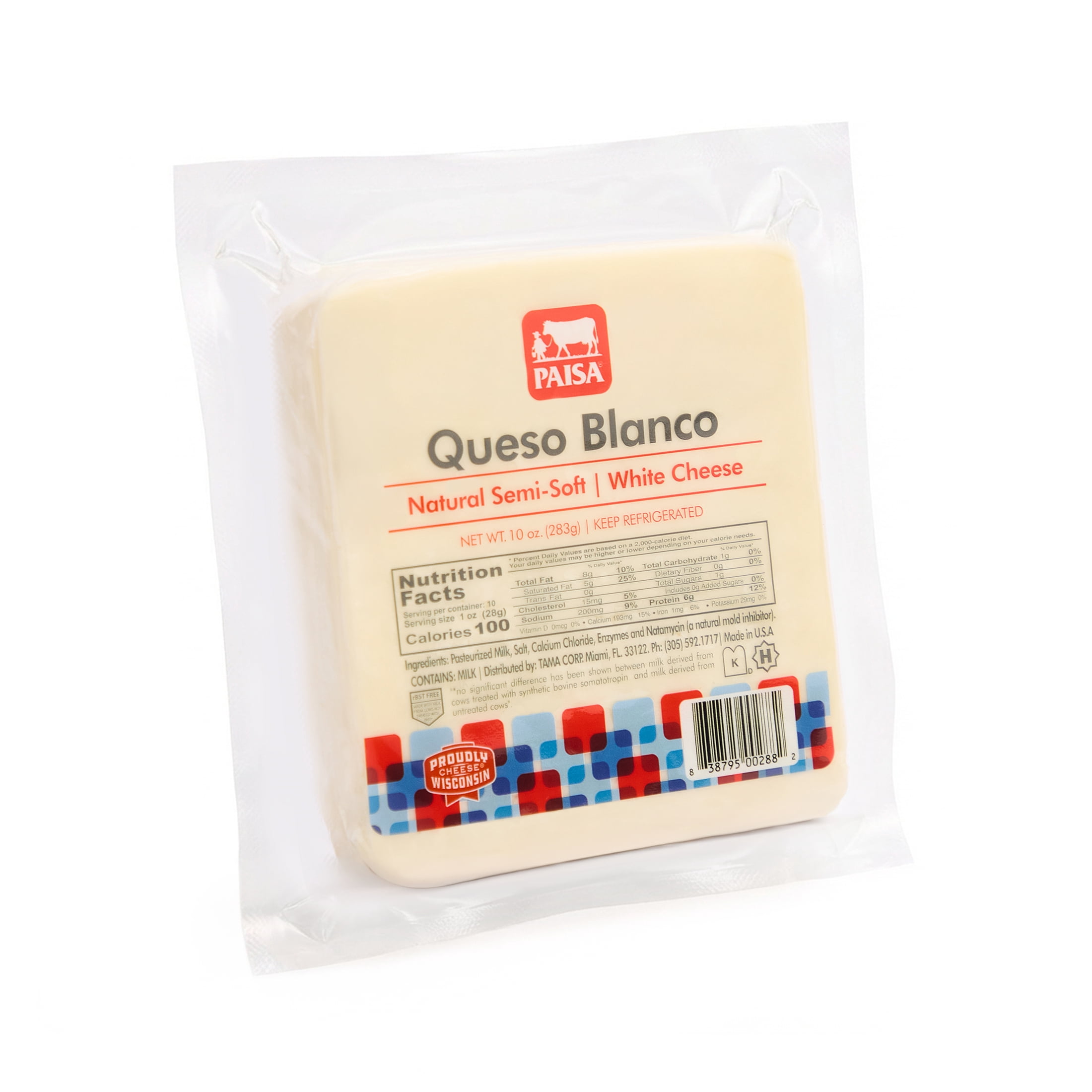Paisa Queso Blanco, Block 10oz
