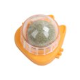 thumbnail image 1 of Juguetes de hierba gatera, comida natural para gatos, bola comestible de hierba gatera, aperitivos de menta (naranja Ehuebsd Libre de BPA, 1 of 8