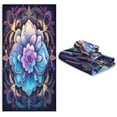 thumbnail image 7 of Dreamtimes Mandala Towel Set of 3, Highly Absorbent Soft Towels with Bath Towel, Hand Towel and Washcloth for Bathroom Hotel Gym Spa, 7 of 7