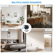 Portable Air Conditioners 14,000 BTU for Rooms Up To 700 Sq.Ft. Portable AC, Dehumidifier, 24H Timer, Sleep Mode & Water level indication, Remote Control & Window Kit, White & Grey