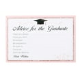 thumbnail image 2 of 50 Pack Graduation Advice Cards for Guests, Double-Sided Printed Paper for Wishes and Messages, Party Favor Activity for High School College Grad, 2 of 3