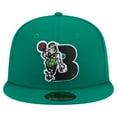 thumbnail image 2 of Men's New Era  Kelly Green Boston Celtics Deceptor 59FIFTY Fitted Hat, 2 of 5