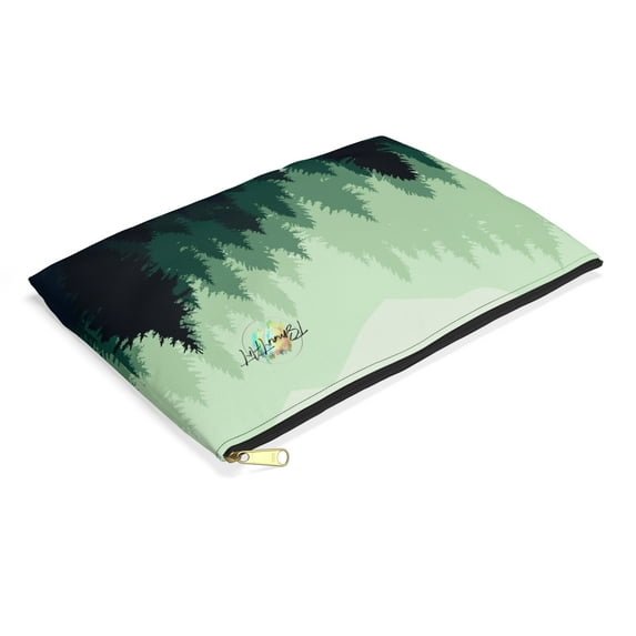 TSmartArt @ Walmart. Green Mountains. Unisex Hobby & Accessory Flat Pouch
