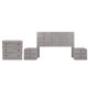 thumbnail image 2 of Recamara KS 4 Piezas Louis Sin Espejo - Gris, 2 of 5