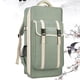 thumbnail image 4 of Bolsa de almacenamiento de seda de calabaza, mochila duradera con cremallera, accesorios para actividades al aire libre Verde, 4 of 9