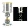 thumbnail image 3 of Elegante candebro de candebros para decoración, centro de de quete Bo doble Zulema Candelero de cristal, 3 of 7