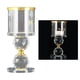 thumbnail image 3 of Elegante candebro de candebros para decoración, centro de de quete Bo doble Zulema Candelero de cristal, 3 of 7