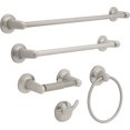 thumbnail image 3 of Franklin Brass Bathroom Accessories 127772 Astra Toilet Paper Holder, Satin Nickel, 3 of 5