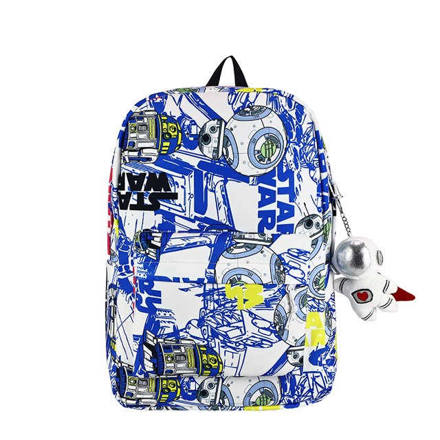 Ins Cool Shoes Patrón Mochilas Juego Graffiti Mochilas Azul oscuro Como se describe