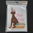 thumbnail image 3 of Natural Ear Red and Tan Doberman Pinscher Easter Greeting Cards and Envelopes Pack of 8 7 in x 5 in, 3 of 3