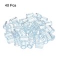 thumbnail image 2 of Unique Bargains 5mm ID x 10.5mm OD PVC Kitchen Sink Rack Grid Feet Protector Clear 40 Pack, 2 of 7