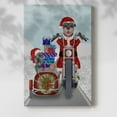 thumbnail image 2 of Christmas Mutts Christmas Chopper- Gallery Wrapped Canvas, 2 of 9