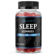 O Nutritions Sleep Gummies for Adults & Kids - Chewable Melatonin 2 mg - Vegan Sleep Aid with Pure Passiflora Extract & B6