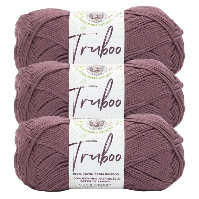 Fil Lion Brand Truboo Fil de Bambou #3 Léger/DK, 100g/ 220m