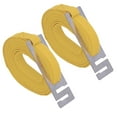 thumbnail image 2 of Lot de 2 Sangles de Ruche en Polyester et Acier Inoxydable de 5M - Ceintures de Liaison d'Apiculture Résistantes à l'Usure, Accessoires Portables Légers pour Fixation Sécurisée de la Ruche, Jaune, 2 of 7