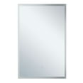 thumbnail image 5 of Bathroom Medicine Cabinet, Aluminum, Recessed/Surface Mount, 20" x 30", 1 Door, Right Hinged, Mirrored w/LED, 5 of 13