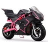 MotoTec Cali 36v Electric Pocket Bike Mini Motorcycle Pink