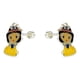 thumbnail image 1 of JOYARIS Aretes Broquel Arracadas Pendiente Princesas Plata 925 A-0000125, 1 of 2