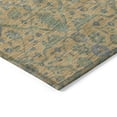 thumbnail image 4 of HomeRoots 604630 10 x 14 ft. Orange, Blue & Green Floral Washable Indoor & Outdoor Rectangle Area Rug, 4 of 5