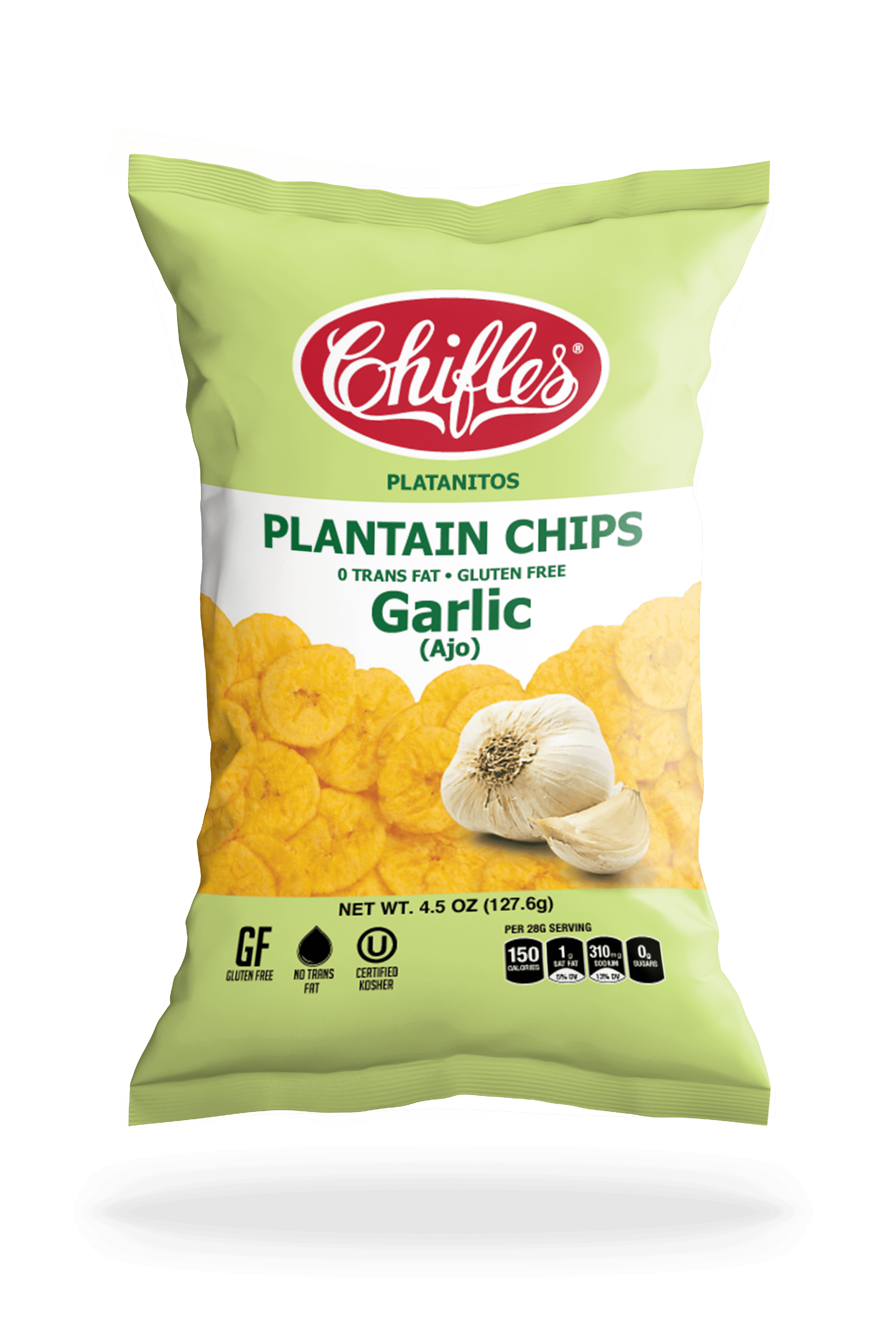 Chifles Garlic Plantain Chips 4.5 oz