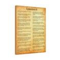 thumbnail image 4 of Scripture Walls Ephesians 6 Chapter Gold Protection of the Believer Christian Wall Art Print Ready to Hang Unframed, 4 of 15
