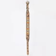 thumbnail image 4 of Hilason Western Beaded Hand Tooled Strong Genuine Leather Dog Collar Tan Medium, 4 of 5