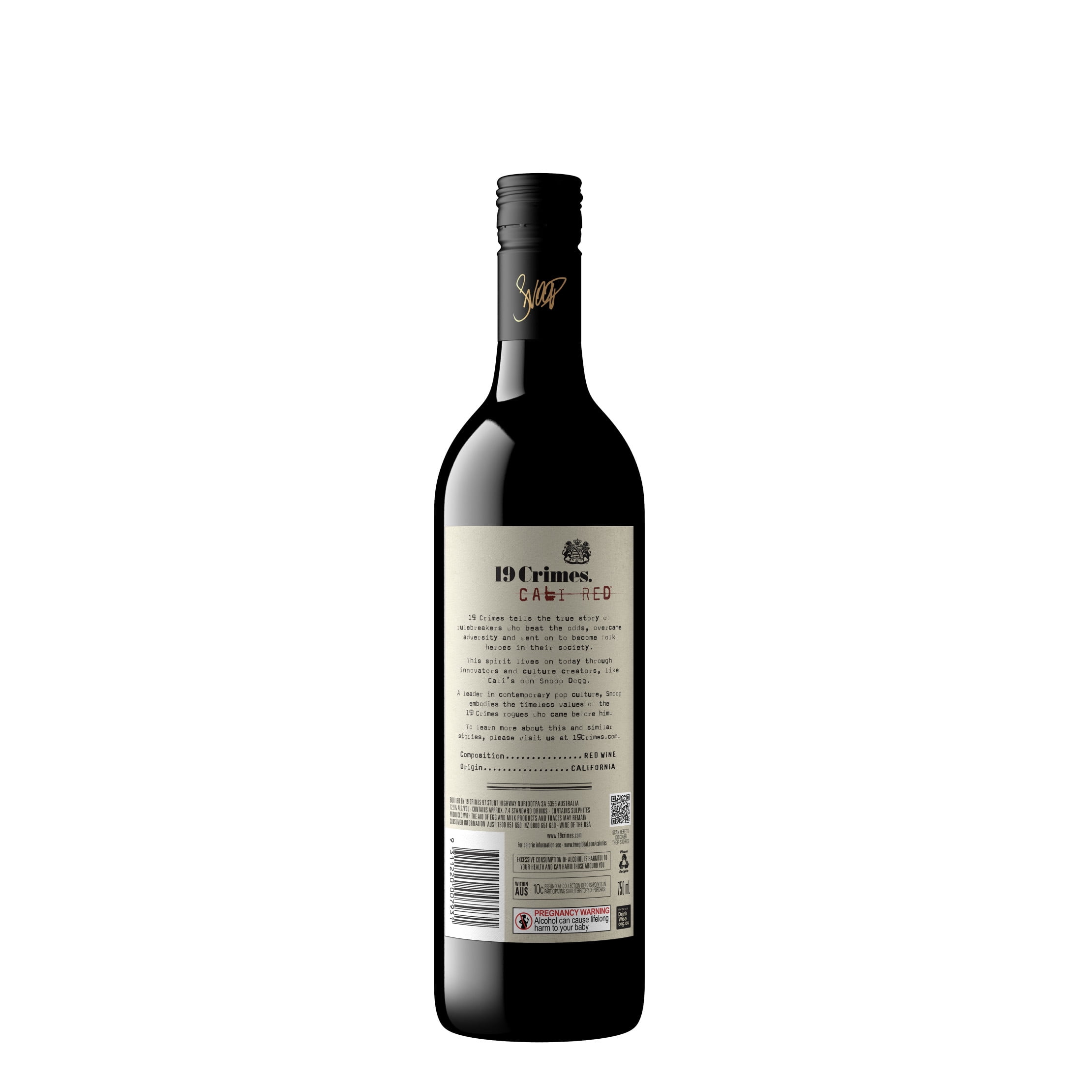 19 Crimes Wine for Office Breakroom Team Bonding Events - Walmart