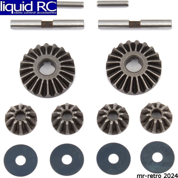 Associated 81380 RC8B3.1 Differential Gear Set HTC