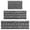 Black Geometric Diamond, variant on Black Geometric Triangle Diamond Pattern Kitchen Rugs Sets Of 3,Kitchen Runner Rugs Non Skid Washable,Decorative Kitchen Floor Mats for Kitchen,Sink,Laundry,17"x30" 17"x47" 17"x59"