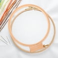 thumbnail image 4 of Shisuyan Embroidery Hoop Reusable Cross Stitching Circle Craft Sewing Hoop Stitching Circle for DIY 21cm, 4 of 8