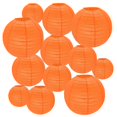 thumbnail image 1 of Faroles de papel redondos Peywot, varios tamaños (15, 20, 25, 30 cm), 12, 1 of 7