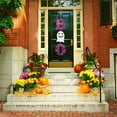 thumbnail image 3 of Halloween Decorative Hanging Ornament  Bat Pumpkin Ghost Sign, 3 of 7
