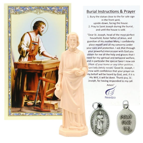 Needzo 3'' Saint Joseph Plastic Figurine