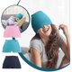 thumbnail image 1 of Headache Ice Cap Hot Cold Therapy Migraine Pain Relief Cap Hat Black/pink/blue (optional), 1 of 5